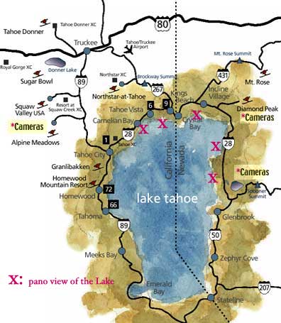 Lake Tahoe Maps